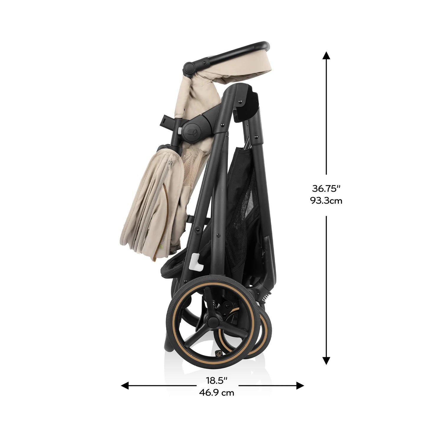 Evenflo - Shyft Intuiti+ Travel System featuring Revolve180 LiteMax NXT with SensorySoothe - Travertine