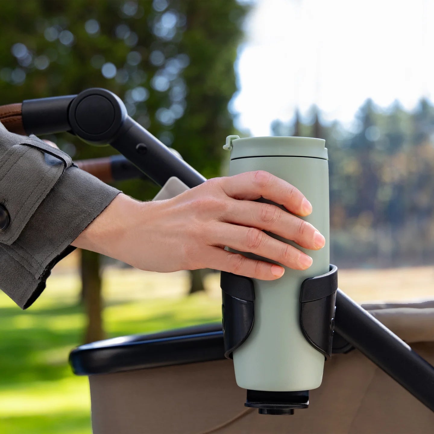 Evenflo - Shyft Intuiti+ Travel System featuring Revolve180 LiteMax NXT with SensorySoothe - Travertine