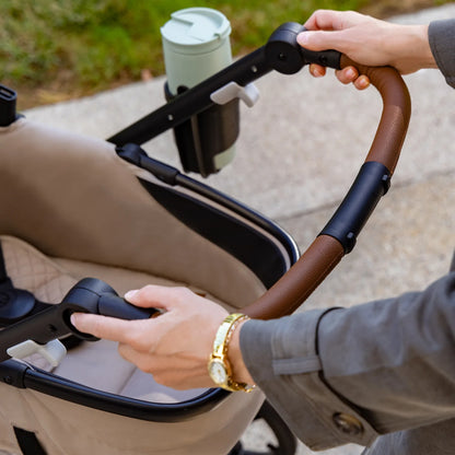 Evenflo - Shyft Intuiti+ Travel System featuring Revolve180 LiteMax NXT with SensorySoothe - Travertine