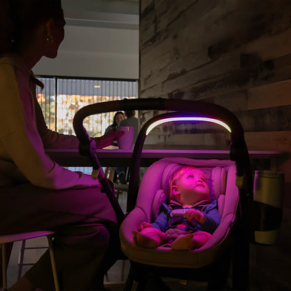 Evenflo - Shyft Intuiti+ Travel System featuring Revolve180 LiteMax NXT with SensorySoothe - Travertine