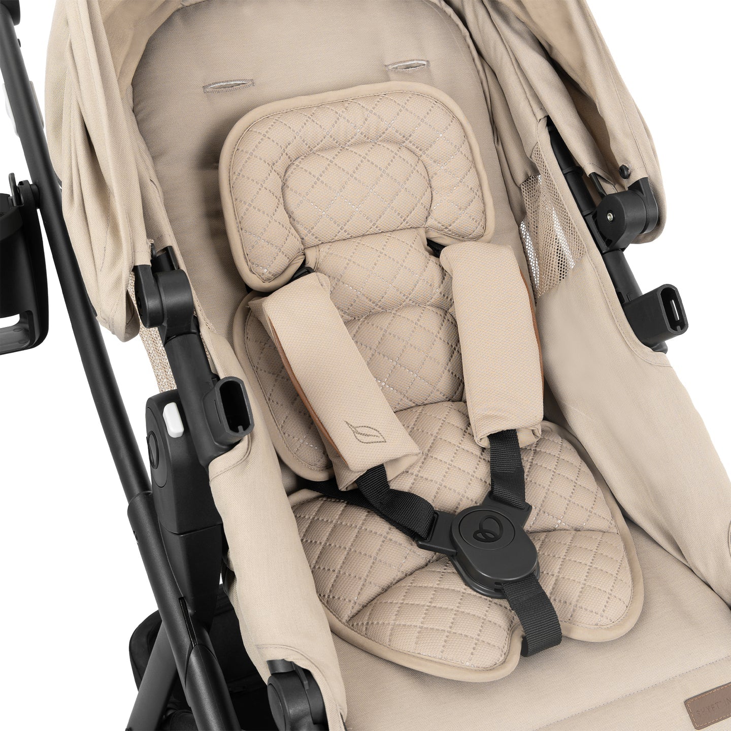 Evenflo - Shyft Intuiti+ Travel System featuring Revolve180 LiteMax NXT with SensorySoothe - Travertine