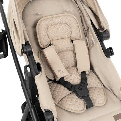 Evenflo - Shyft Intuiti+ Travel System featuring Revolve180 LiteMax NXT with SensorySoothe - Travertine