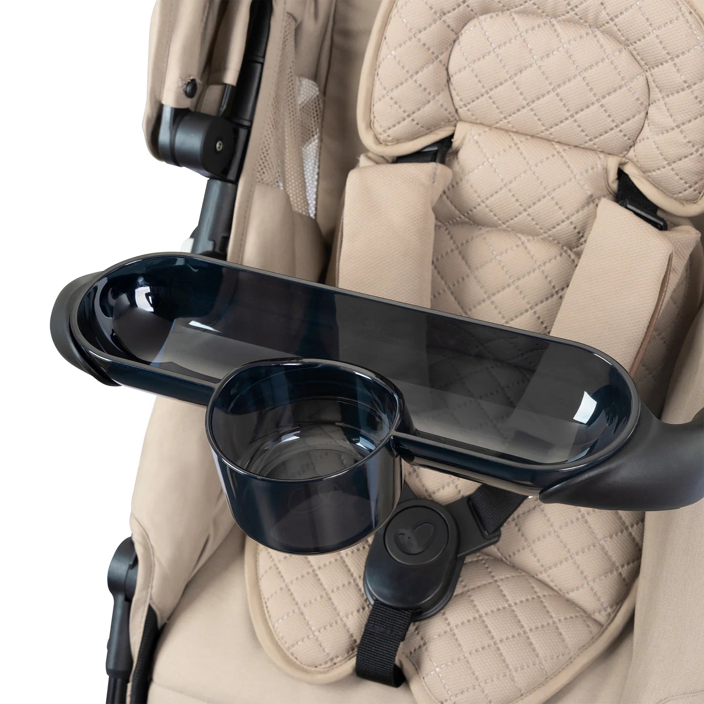 Evenflo - Shyft Intuiti+ Travel System featuring Revolve180 LiteMax NXT with SensorySoothe - Travertine