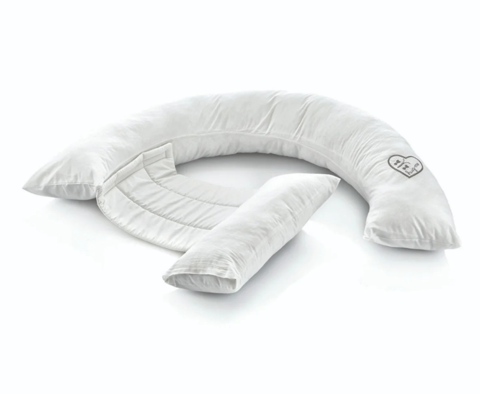 Babyjem Pregnancy Back Support &amp; Feeding Pillow - Ecru