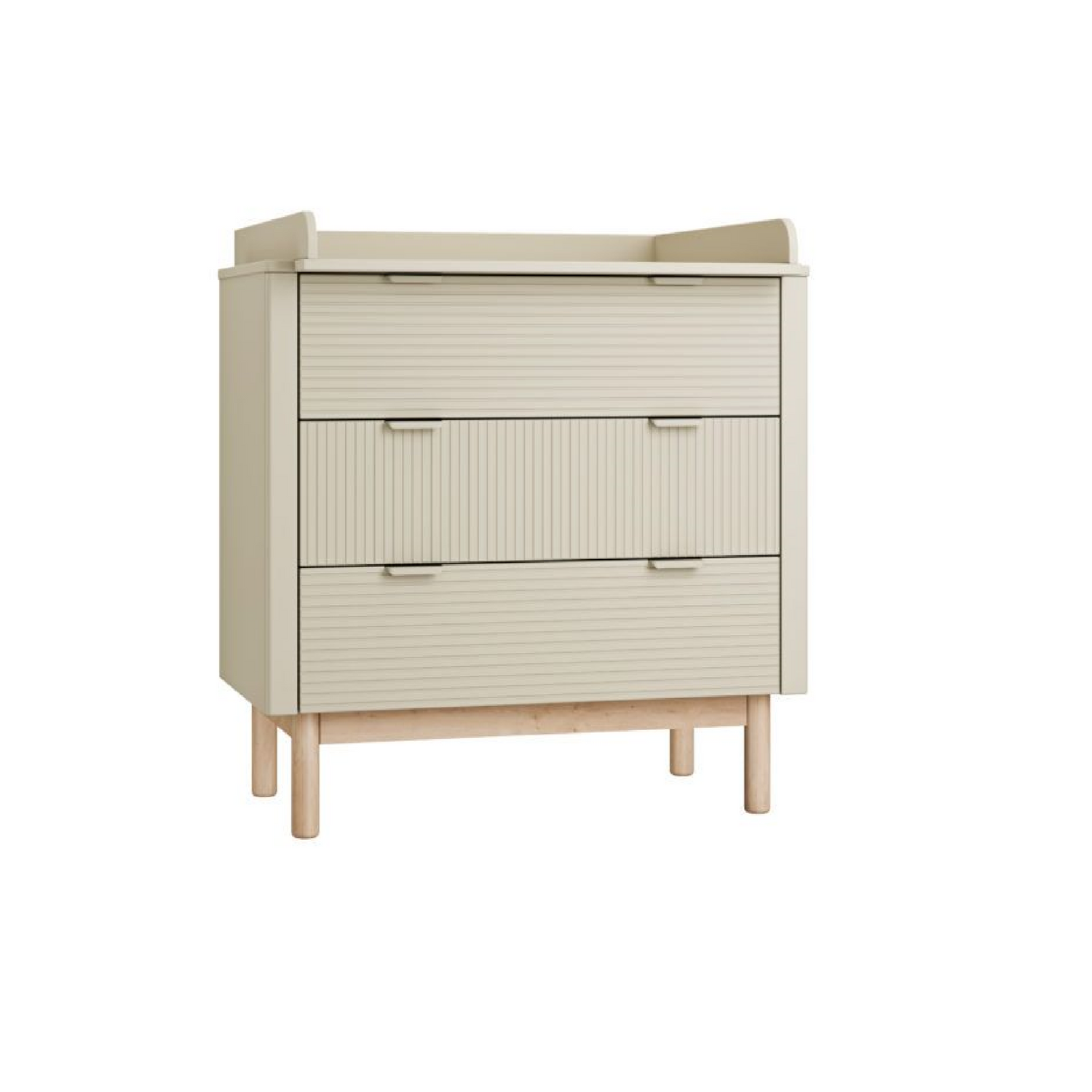 PINIO MILOO 3 DRAWER CHEST BEIGE