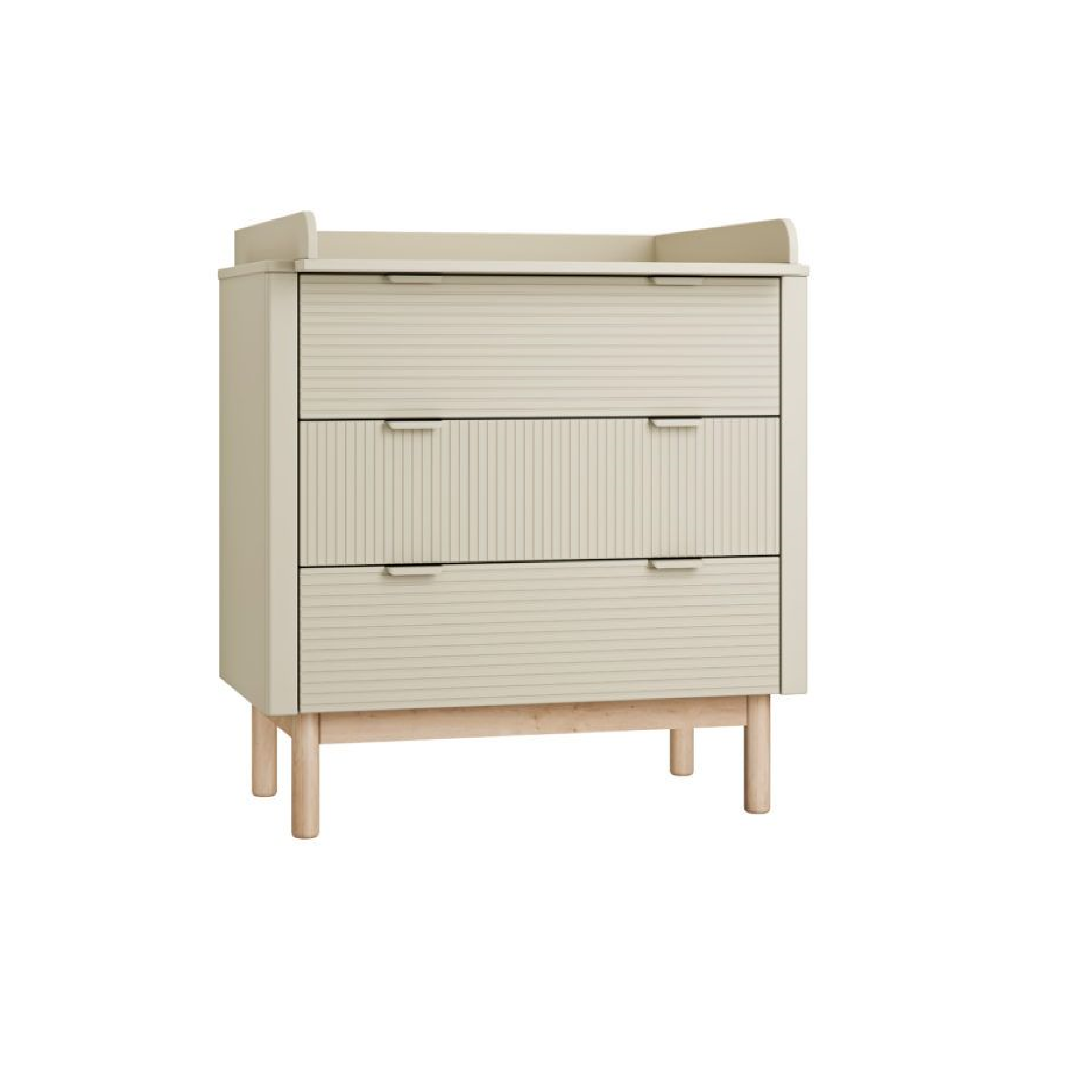 PINIO MILOO 3 DRAWER CHEST BEIGE