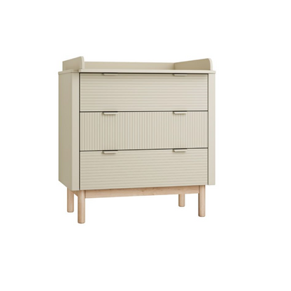 PINIO MILOO 3 DRAWER CHEST BEIGE