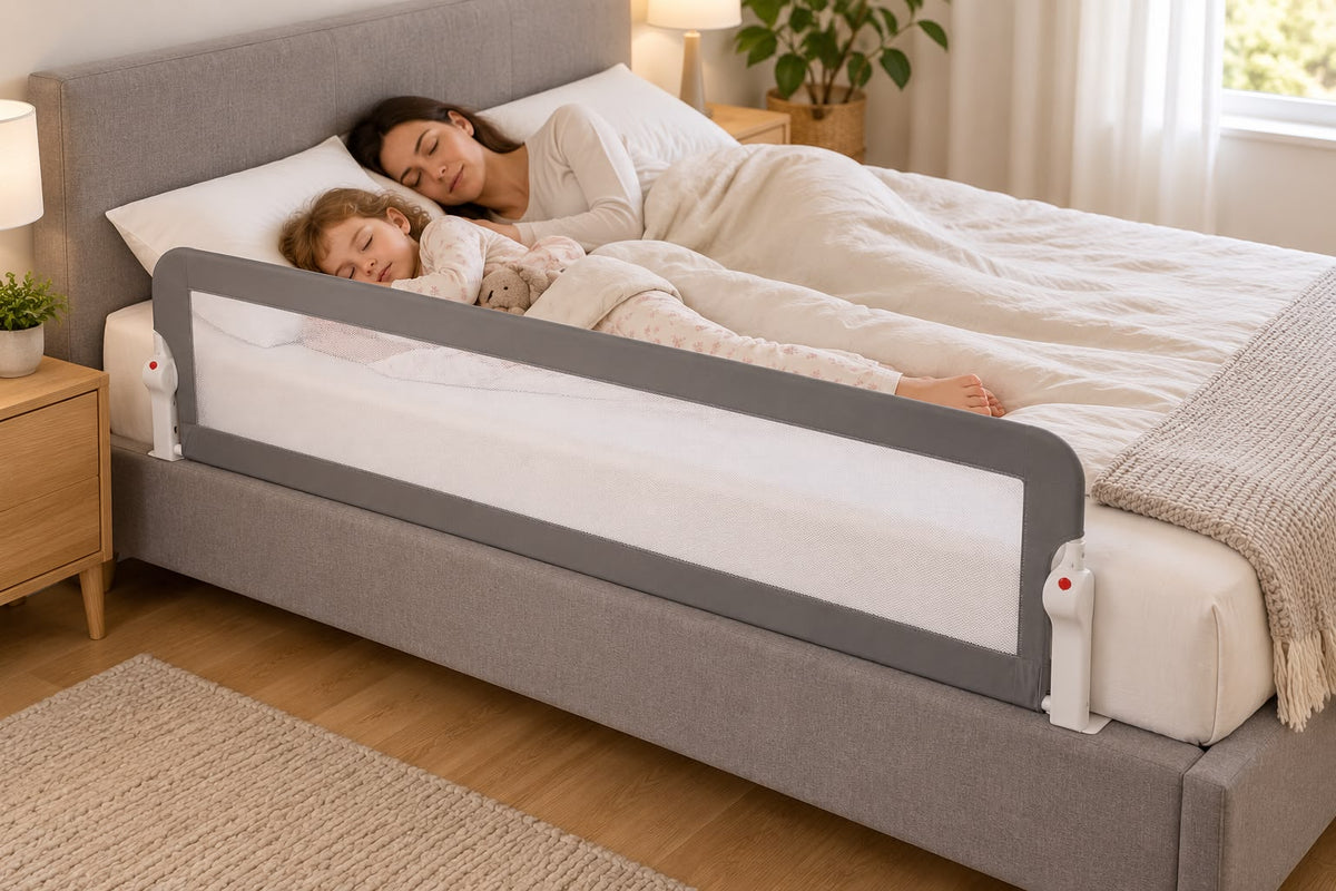 Miila Bed Rail 150 Cm Grey