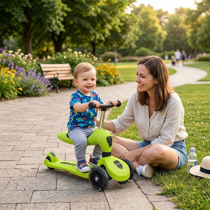 MIILA SCOOTER 2 IN 1 LIME GREEN