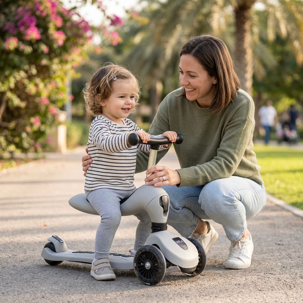 MIILA SCOOTER 2 IN 1 GREY