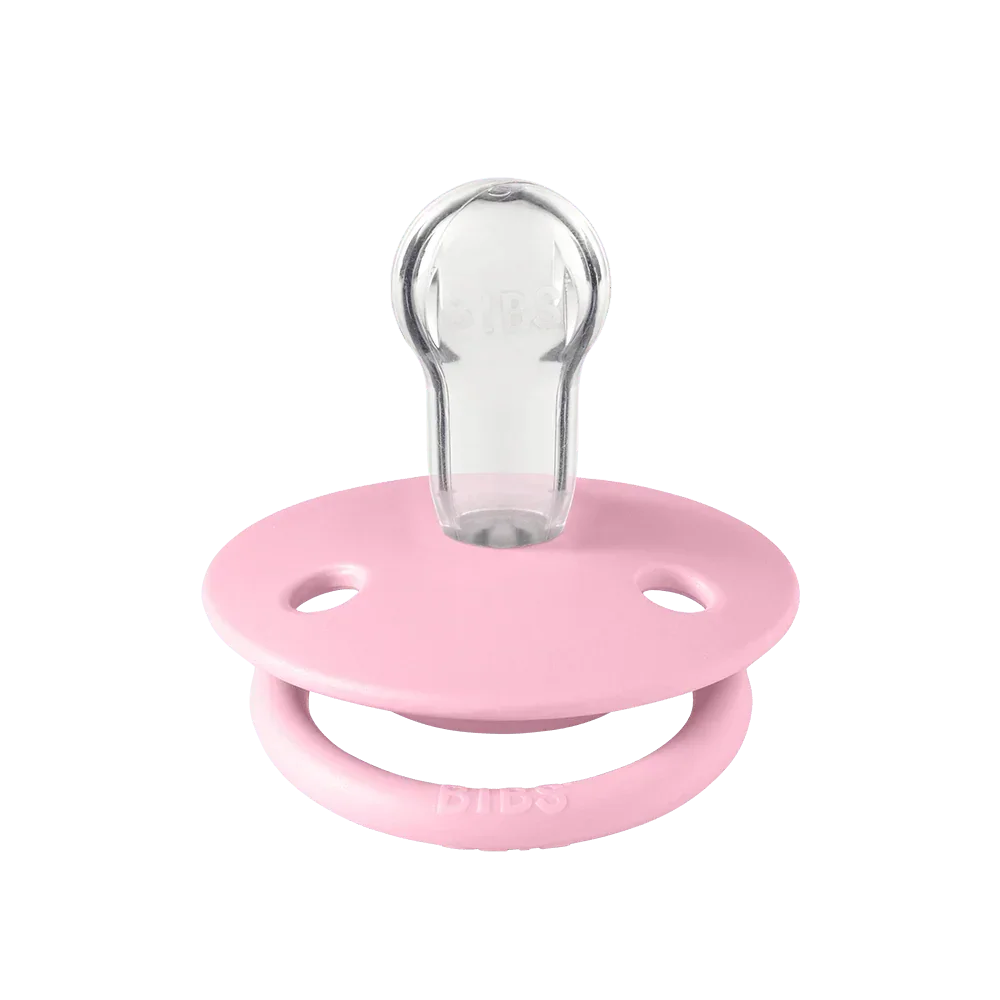 Bibs De Lux Pacifiers 2 Pack Silicone One Size( 0-3 Years)