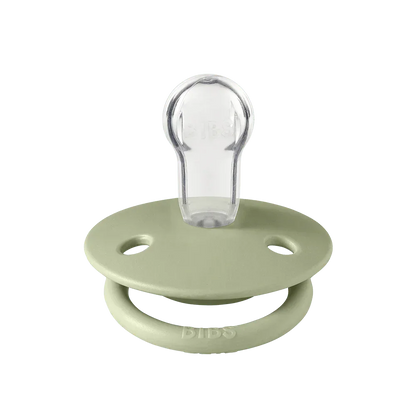 Bibs De Lux Pacifiers 2 Pack Silicone One Size( 0-3 Years)