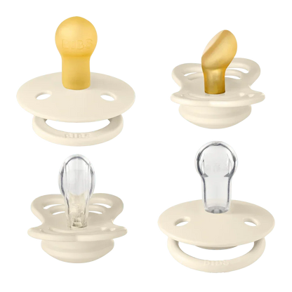 Bibs New Baby Pacifiers Try-It Collection Size 1