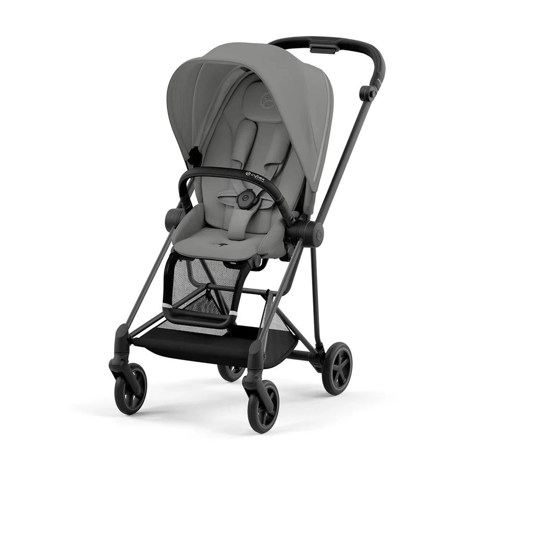 Cybex - Mios Matt Black Frame with Seat Pack