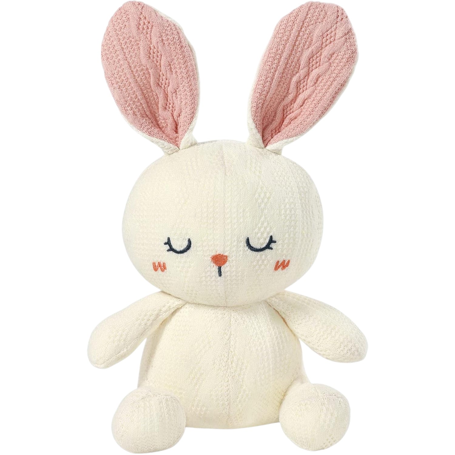 NOOEX TOY SOFT RABBIT OFF WHITE/PINK
