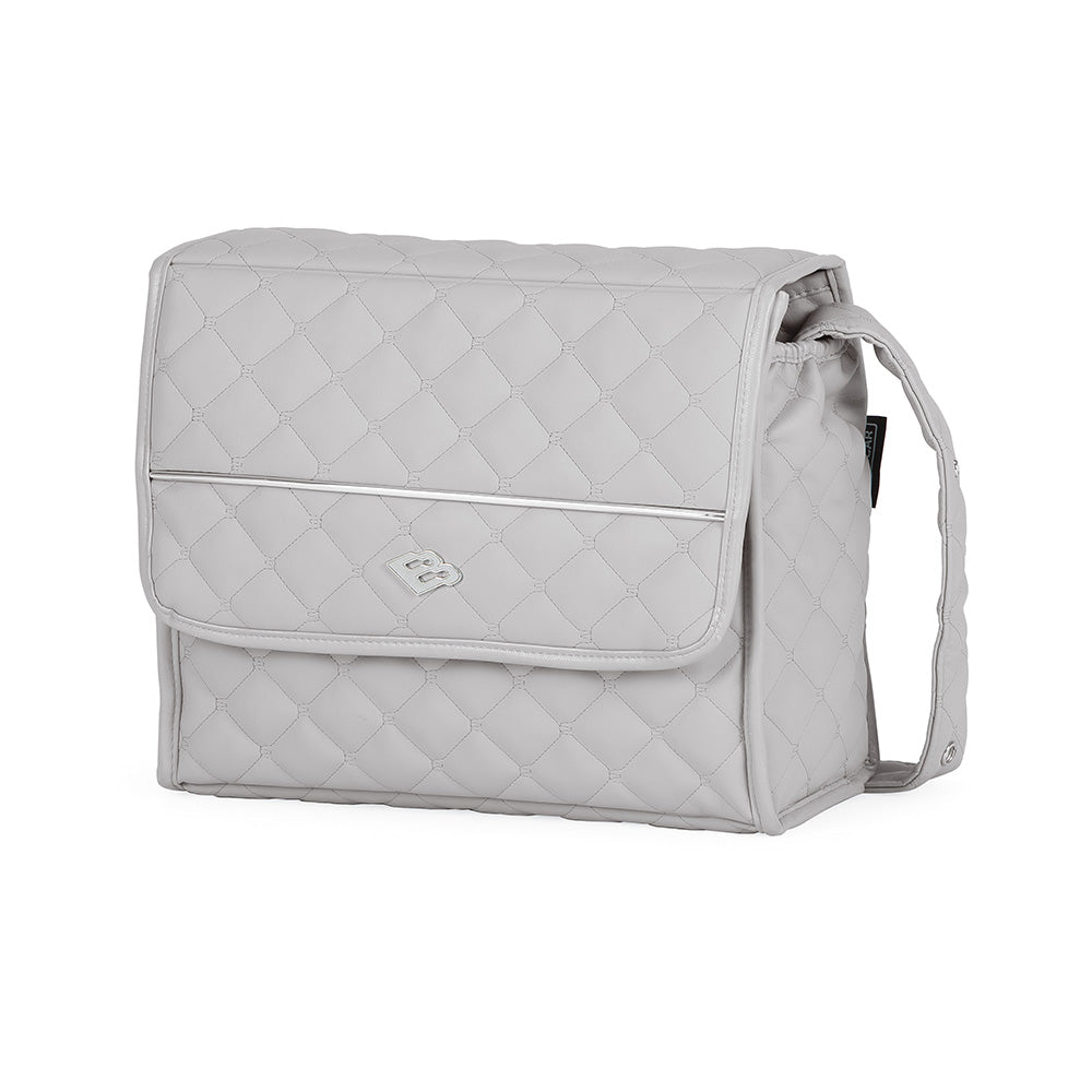 Bebecar Pram Via + Bag + Car Seat - SP 952 (Dusk Grey)