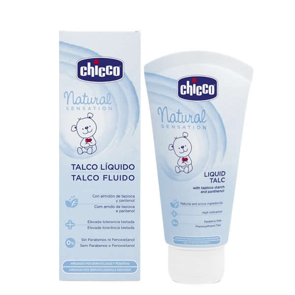 CHICCO Natural Sensations Liquid Talc - 100Ml
