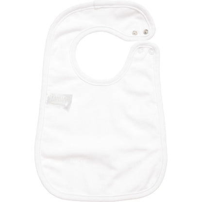 Bambam Baby White Royal Dinner Bib