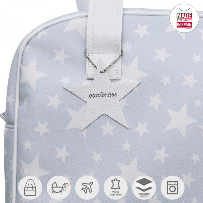 Baby Cotton Maternity Bag Prome - Star Blue