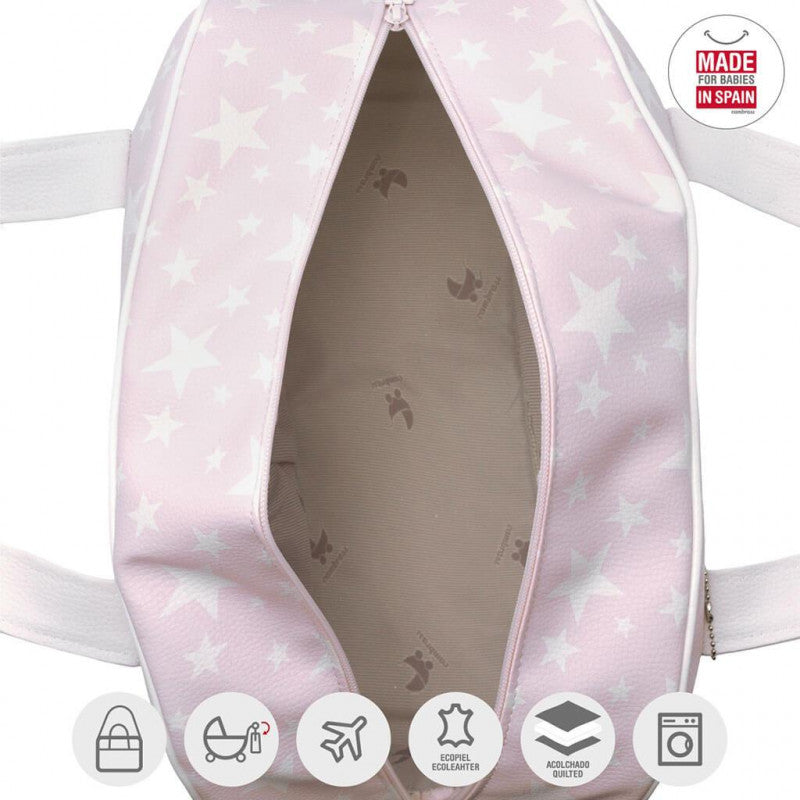 Baby Cotton Maternity Bag Prome - Star Pink