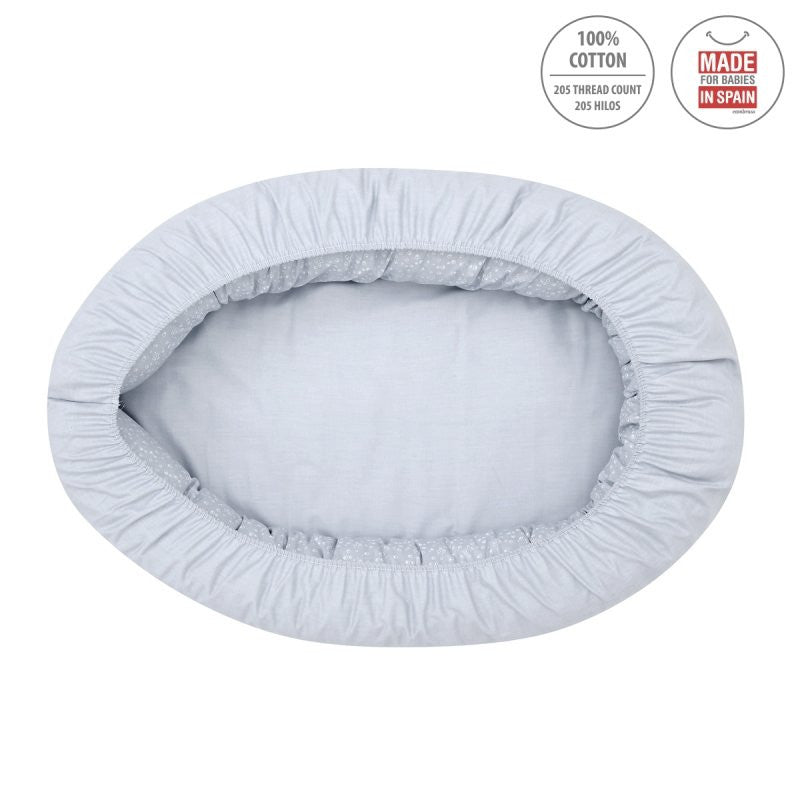 Baby Cotton Bed In Bed - Grey