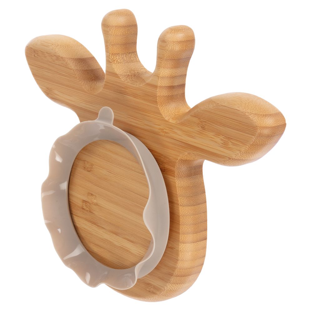 Bambam Bamboo Giraffe Plate