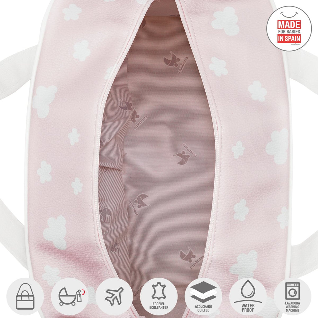Baby Cotton Maternity Bag Prome - Cloud Pink