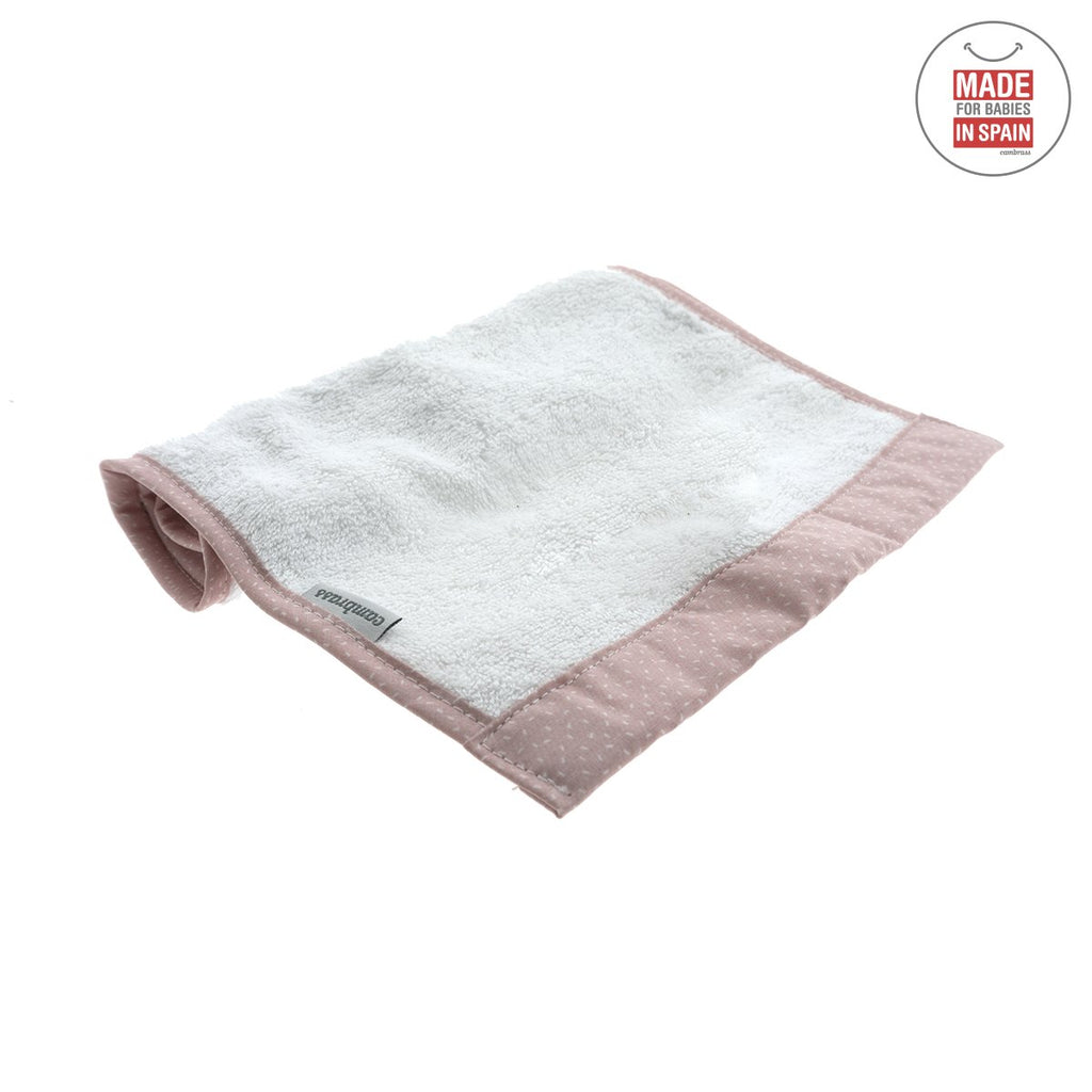 Baby Cotton Set Of 2 Towels - Light Pink