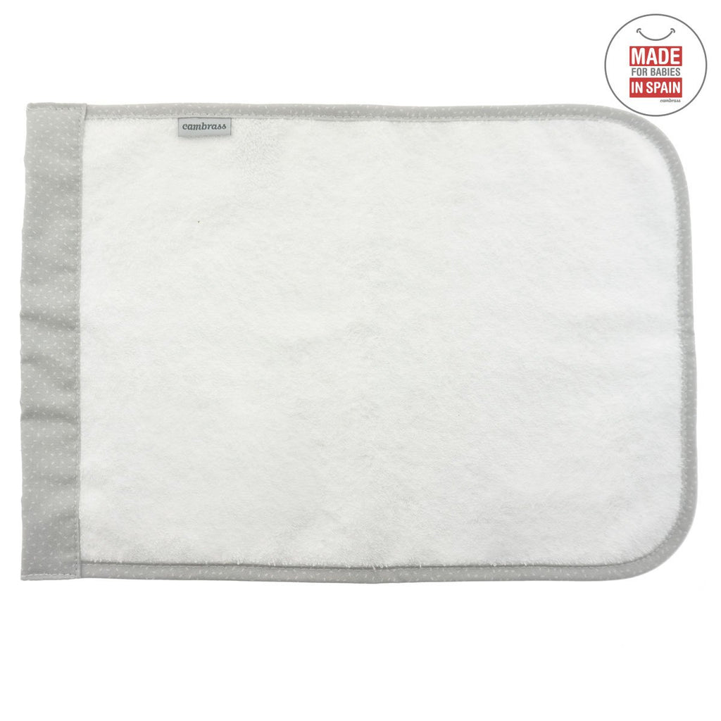 Baby Cotton Set Of 2 Towels - Grey