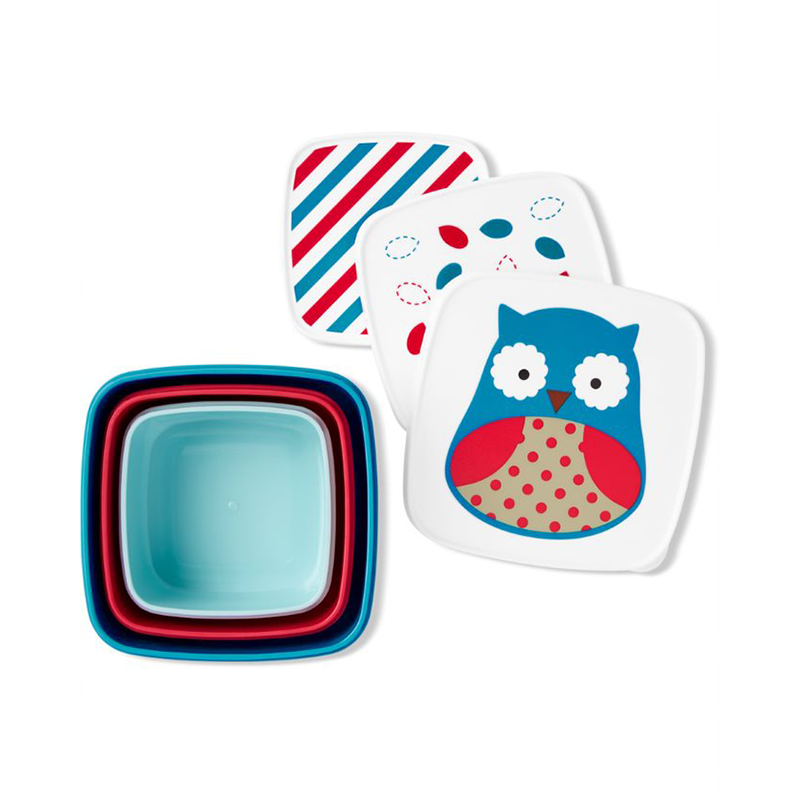 Skip Hop Zoo Snack Box Set Owl