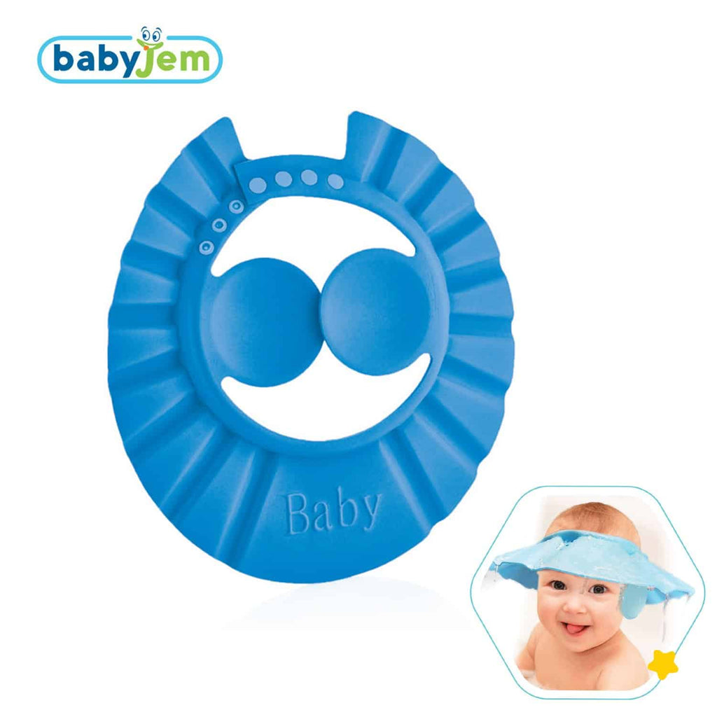 Babyjem Baby Bath Hat - Blue
