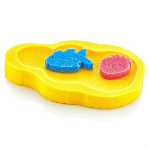 Babyjem Bath Sponge - Yellow