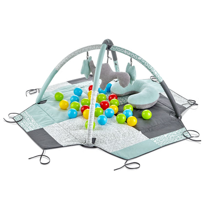 Babyjem Play Mat With Balls - Green