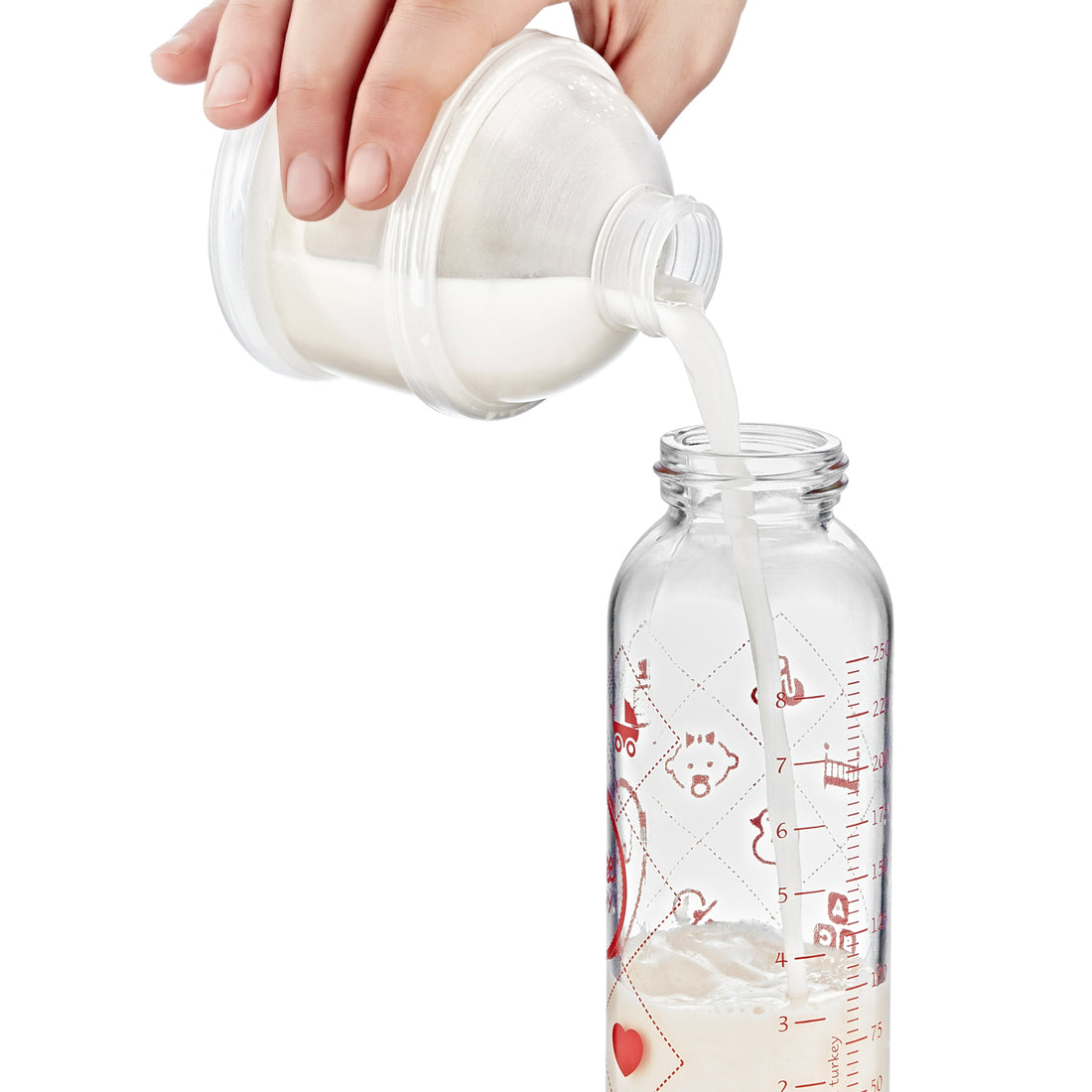 Babyjem Powder Food Container - White