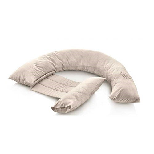 Babyjem Pregnancy Back Support &amp; Feeding Pillow - Ecru