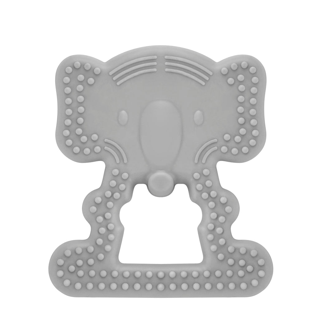 Babyjem Baby Teethering Gloves - Elephant - Grey