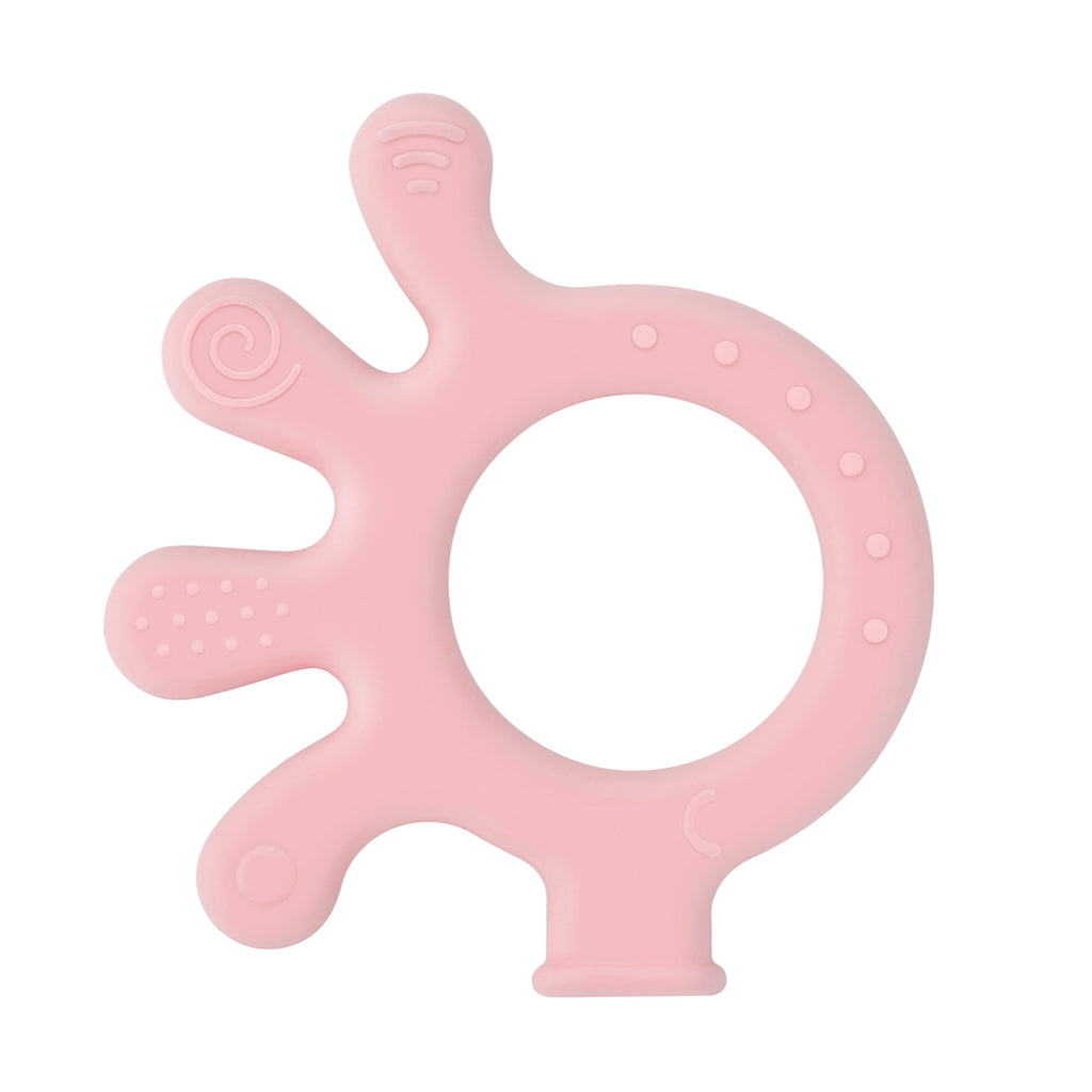 Babyjem Baby Teethering Gloves - Octopus - Pink