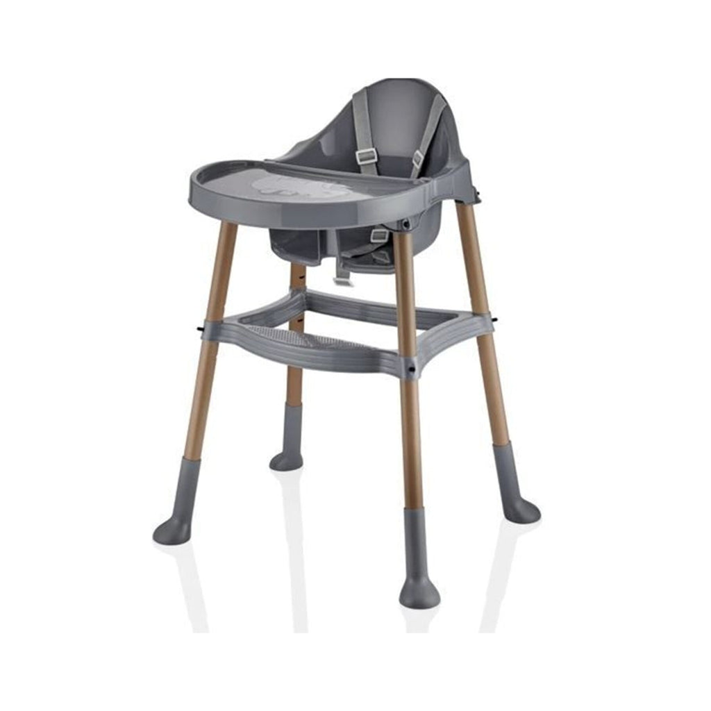 Babyjem Baby High Chair Dark Grey