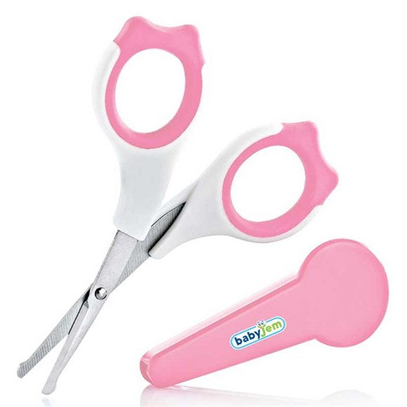 Babyjem Baby Nail Scissors / Pink