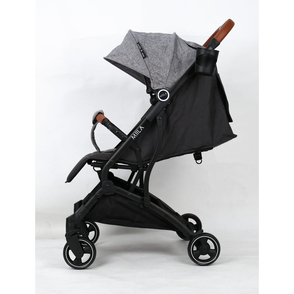 Miila Travel Stroller and Adapter Grey