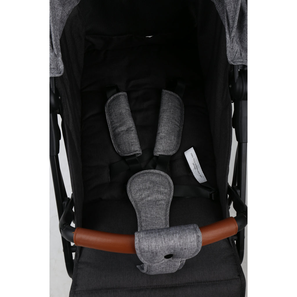 Miila Travel Stroller and Adapter Grey