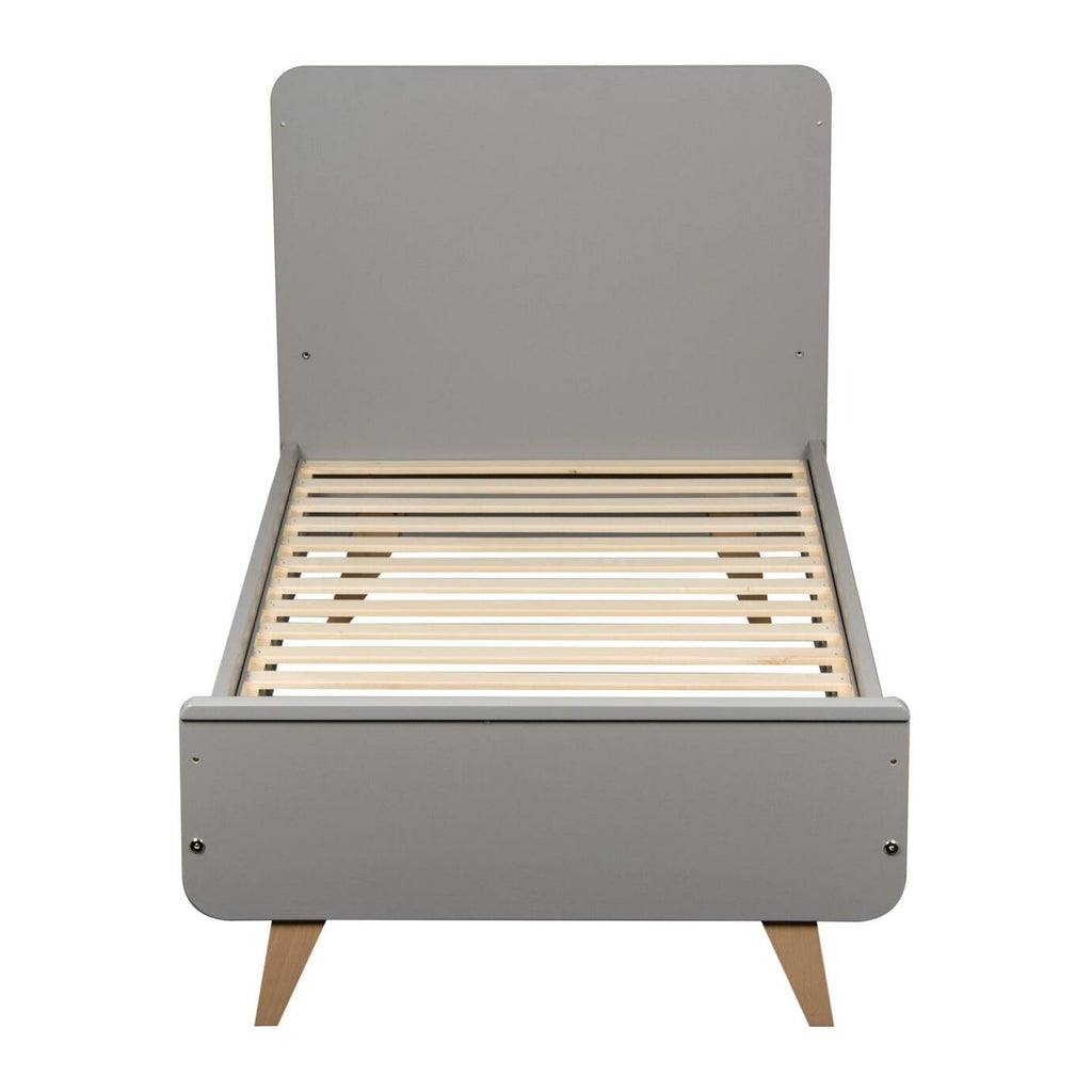 Quax Loft Grey Cot 140 x70 / Transform to toddler bed