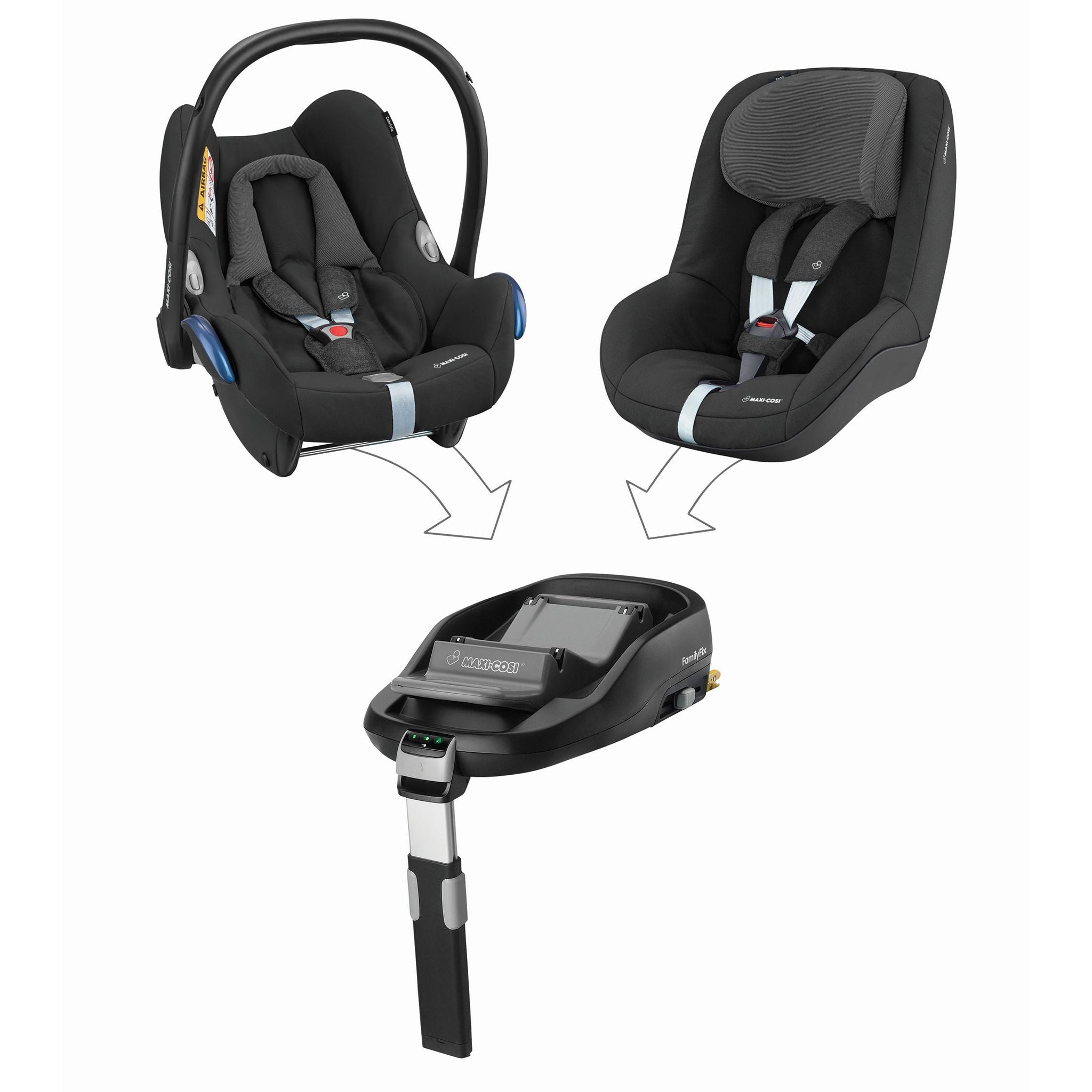 Maxi cosi familyfix base car authorized compatibility