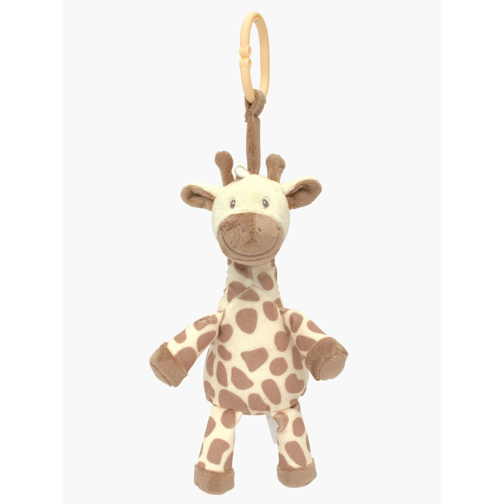 My Teddy My Giraffe Creme Clip On