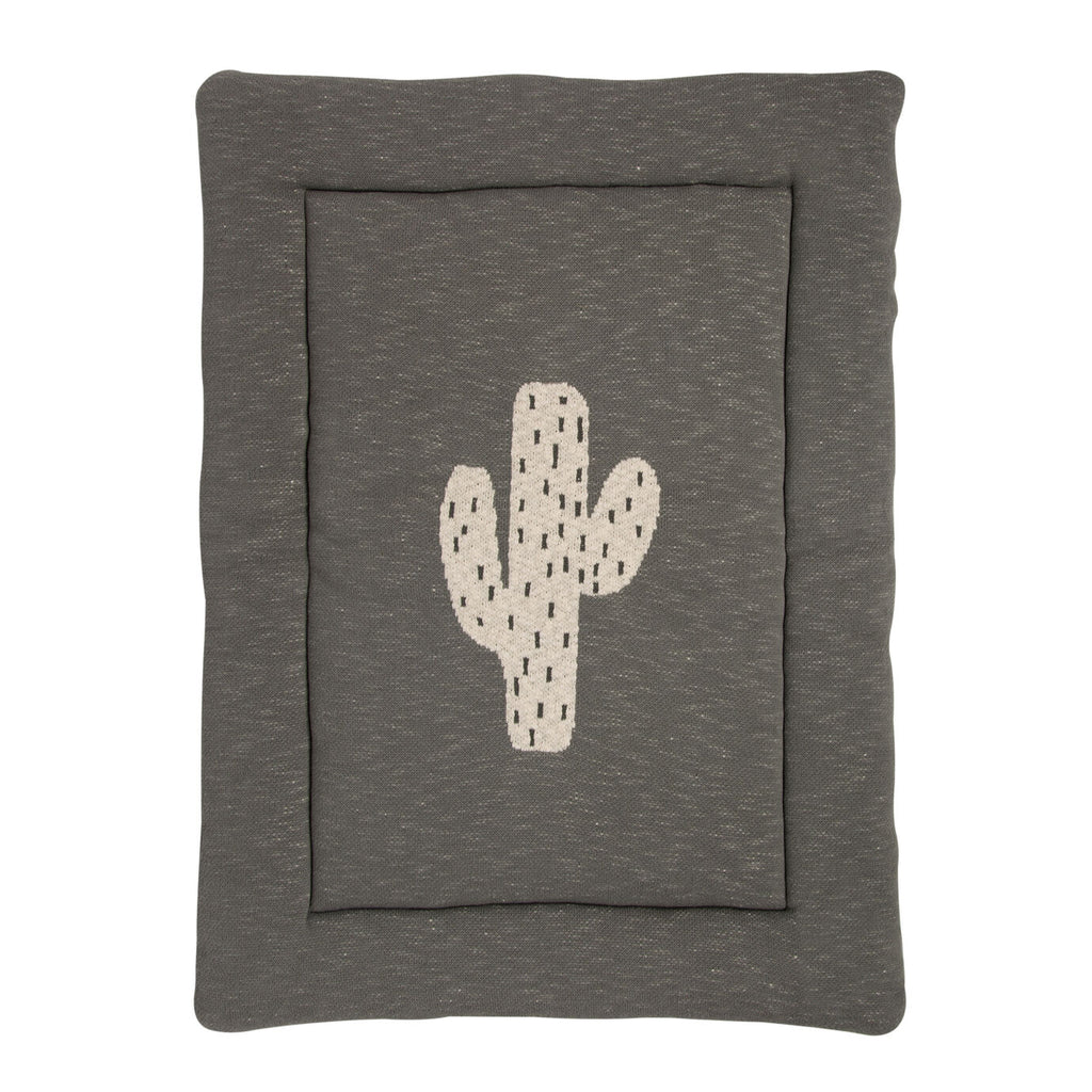 Quax Knitted Playpen Mat - Cactus