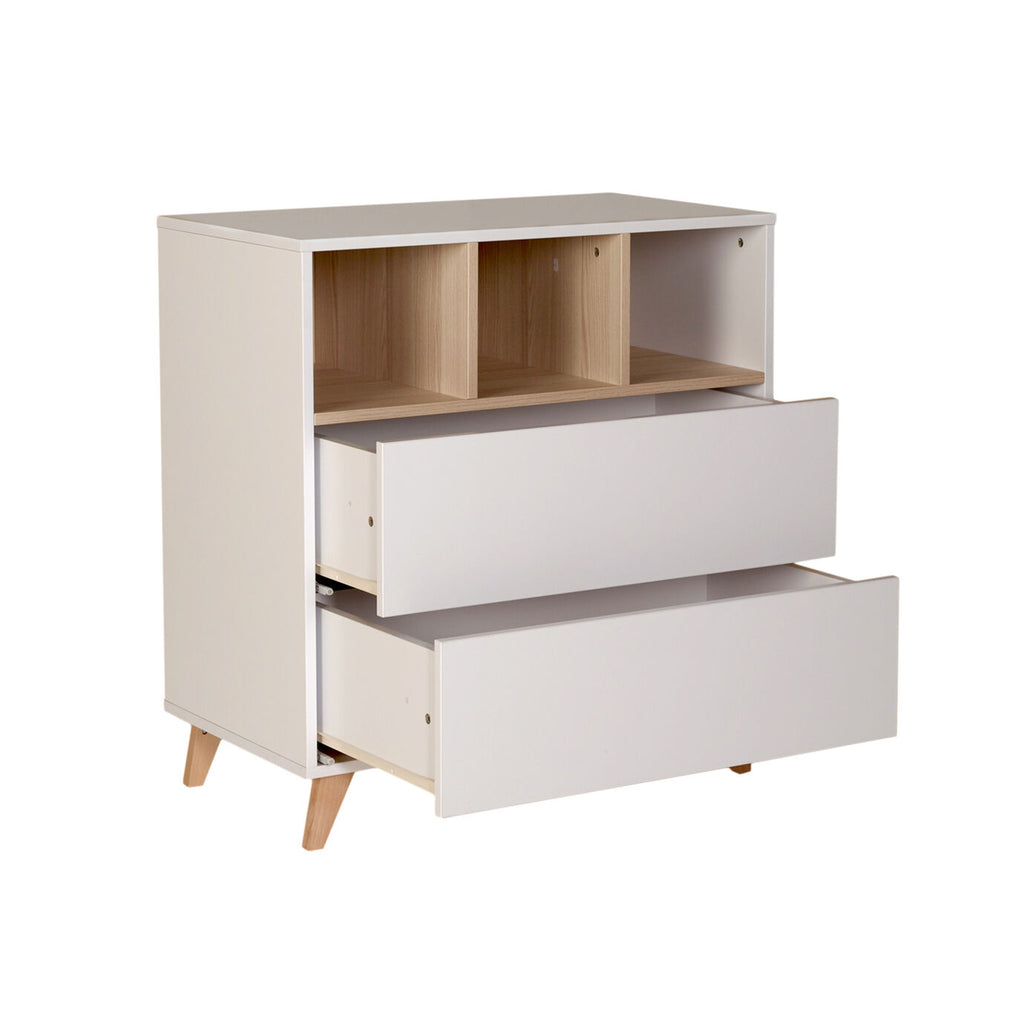 Quax Loft White Chest Of Drawers + Extension