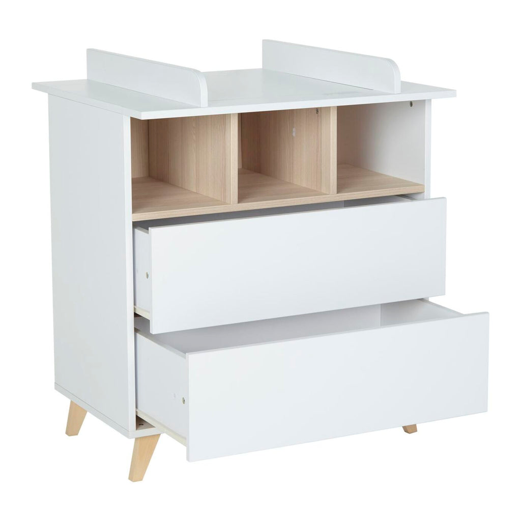 Quax Loft White Chest Of Drawers + Extension