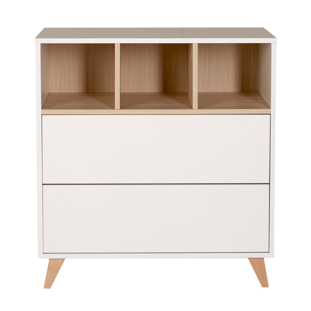 Quax Loft White Chest Of Drawers + Extension