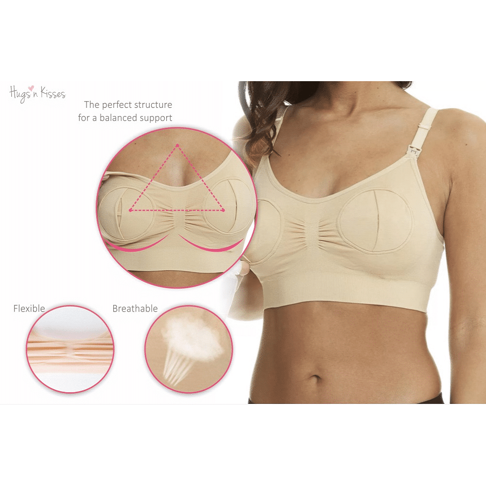 Spectra Hugs And Kisses Hands-Free Pumping / Nursing Bra – Le