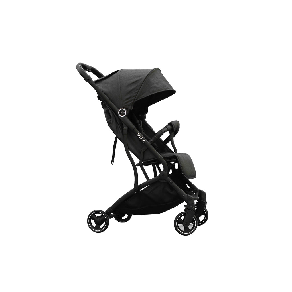 Miila Travel Stroller and Adapter - Black